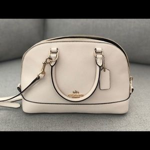 Coach Katy Satchel - white - used